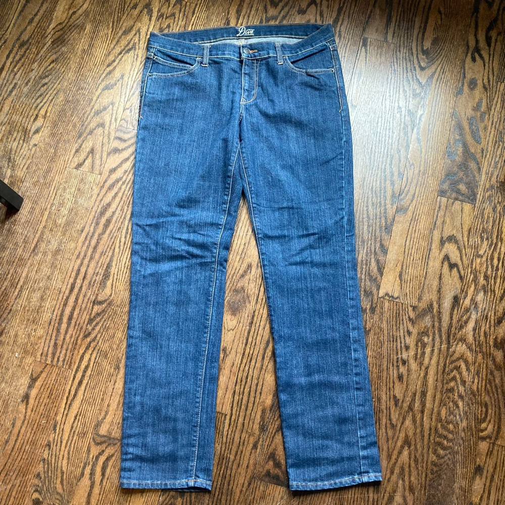 Women's Old Navy Diva Jeans Size 12 Long Blue Denim TALL